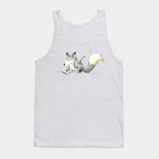 Sketch Wolf Tank Top